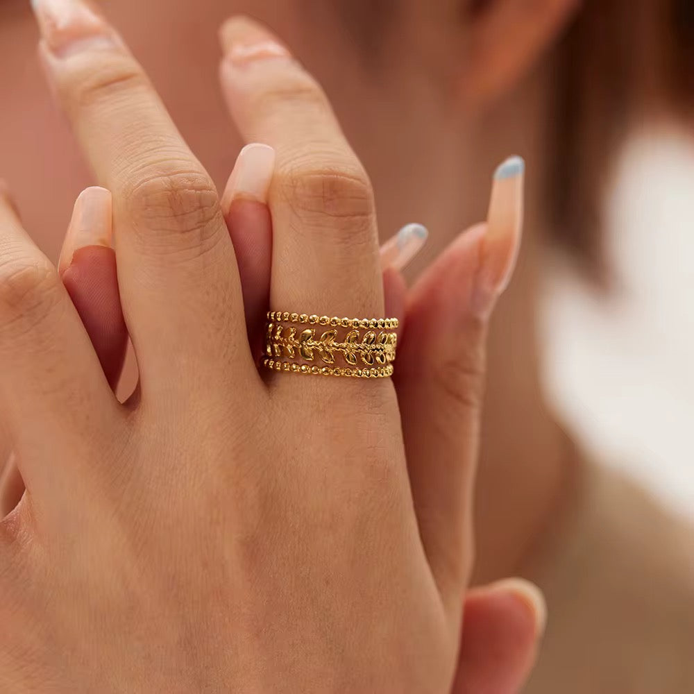 Stacked Style Ring