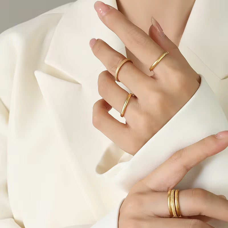 Stacked Love (3 Rings)